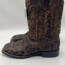 Corral Men's Exotic Alligator Inlay Western Boots Brown Size 8D Corral