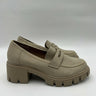 Crown Vintage Sage Penny Loafer in neutral cream Size 8M Crown Vintage