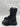 Rocky Side Zipper Jump Black Leather Lace Up Boots Size 5MW ROCKY