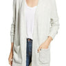 Women's Madewell Kent Cardigan Sweater, Size XX-Small - Grey Madewell