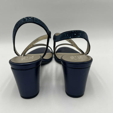 Women’s Naturalizer Vanessa2 Strappy Heeled Sandals French Navy 9.5M Naturalizer
