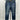 Joe’s Jeans Womans Cuff Slim Straight Jeans Dark Blue Wife Cuffed Hems Size 25 Joe's Jeans