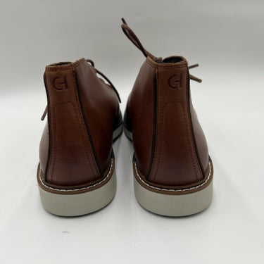 Cole Haan Men's Go-To Grand.360 Leather Chukka Boots Brown Leather Size 11.5M Cole Haan