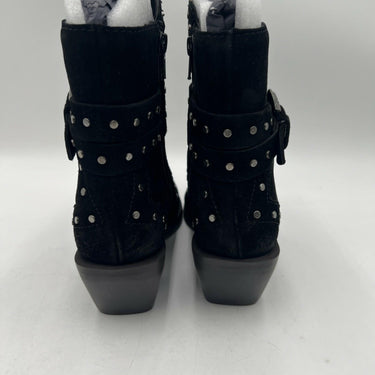 NWB Crown Vintage Kilon Western Bootie Women's Black Size 6W/36.5