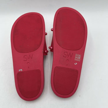 women’s Stuart Weitzman Superstud pool slide in hot pink size 8B Stuart Weitzman