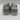 Valentino by Mario Valentino Ronald Logo Leather Sneakers Grey Size 7 Valentino by Mario Valentino