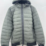 Levi's Jacket Mens Olive Green Puffer Hooded Quilted Bomber Zip Pockets Warm XL Levi's