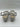Nina Sandals Woman’s Silver Strappy Genaya-FY Glitter Spool Heel Size 10M Nina