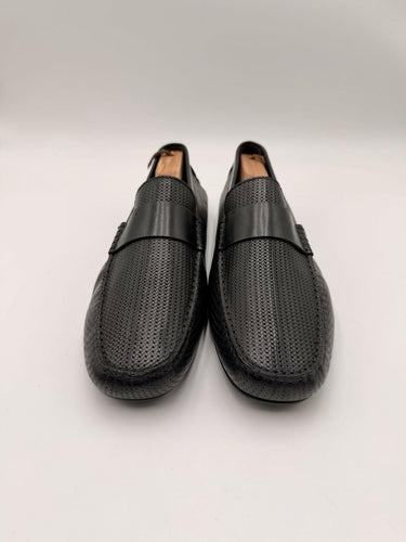 To Boot New York Men's Magnus Driving Shoes Black Leather Size 11.5