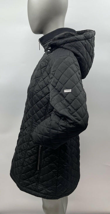 NWOT Women’s Laundry By Shelli Segal Quilted Full Zip Jacket Color Balck Size L Laundry by Shelli Segal
