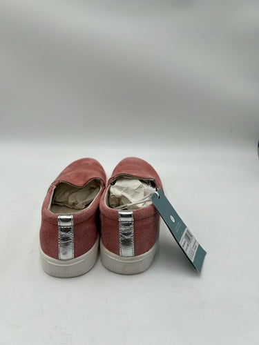 Revitalign Boardwalk Lea Blush Suede Slip On Sneaker Womens SIZE 9.5 B M Revitalign