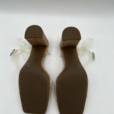 NWOB Women’s Mix No. 6 Leil Sandal Clear Size 10M Mix No. 6