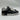 Mens Dolce&Gabbana leather low-top Black Leather / Silver sneakers Size 5 UK Dolce&Gabbana