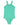Seafolly Kids Essential Cross-Back One-Piece (Jade) Girl's Swimsuits 12 Seafolly