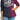 BP. Split Long Sleeve Graphic Tee in Navy- Purple Redone Sport Size 2X BP.