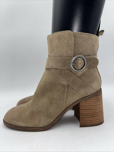 Crown Vintage Women’s Courla Bootie Sand Glaze Suede Size 11 M