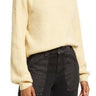 BP. Rib Crop Crewneck Sweater in Tan Boulder Size Xx-Small BP