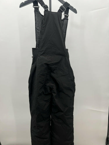 Avalanche Ski Bib Overalls Girls Black Insulated Snow Pants Waterproof Warm L Avalanche