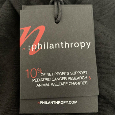 NWT n:PHILANTHROPY Woodside Bodysuit Black Cat/Black Size M n:PHILANTHROPY