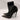 Dolce & Gabbana Women's Black Stretch Tulle Ankle Heel Booties Shoes Size 36.5 Dolce&Gabbana