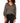 Vince Camuto Women's V-Neck Long-Sleeve Smocked-Cuff Blouse - Rich Black Size L Vince Camuto