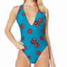 NWT Volcom Women’s Good to Grow One-Piece Stormy Swimsuit Blue Size XL Volcom