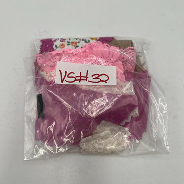 Lot Of 3 Pink Thongs Mix Colors Size S PINK