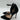 Women’s Gianvito Rossi Annabelle pumps Black pleated tulle ruffle trim Size 35 GIANVITO ROSSI