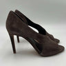 Vince Camuto Women's Alinton High Heels Smokey Nut Suede Size 6.5M Vince Camuto