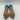 Women’s Mix No. 6 Arlette Fish Scale Print Metallic Blue Size 7M Mix No. 6