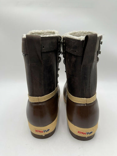 XTRATUF brand Legacy Lace waterproof insulated boots in brown Size 10