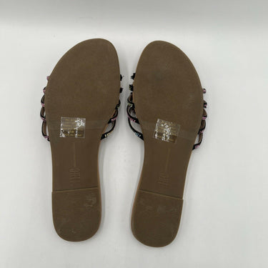 Womens Inc International Concepts Bowey Bling Flat Sandals Size 9.5M INC International Concepts