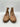 Women’s Lucky Brand Pedera Ankle Side Zip Boot Brown Leather Size 7.5M Lucky Brand