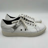 Men’s Versace Collection Medusa Plaque Strap sneakers White Leather Size 46 Versace Collection