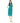 SAM EDELMAN Womens Teal Lace Floral Knee Length Sheath Evening Dress  Size 8 Sam Edelman