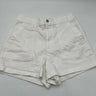 J.Crew Shorts Womens White Cotton Utility Cargo Patch Pocket Summer 27 J.CREW