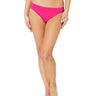 LAUREN Ralph Lauren Chevron Solid Hipster Bottom (Orchid) Women's Swimwear 14 Lauren Ralph Lauren