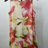 Jessica Howard Dress Womens Watercolor Floral Sleeveless Shift Chiffon Pink 4P Jessica Howard