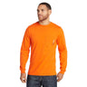 Timberland PRO Men's FR Cotton Core Long-Sleeve Pocket T-Shirt, Orange Size M Timberland PRO