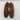 Women's B.o.c Becca Slip On Flats Shoes Brown Faux Leather Size 8.5M B.o.c