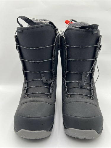 Burton Ruler Snowboard Boot Black medium flex Speed Zone lacing Size 11.5 Burton