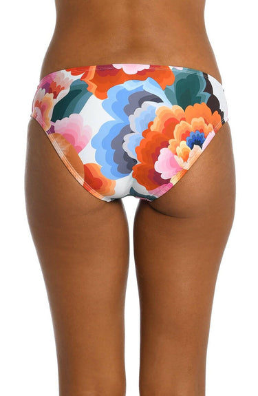 La Blanca Women's Hipster Swimsuit Bottom, Multi//Floral Rhythm Size 10 La Blanca