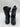 Rocky Side Zipper Jump Black Leather Lace Up Boots Size 5MW ROCKY
