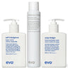 EVO Body + Hair Set Self Indulgence Creme Soap Dodger Wash Shebang-a-Bang Wax EVO