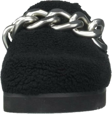 Ash Women's Ghost Fur Slide, Black, Size 7 M