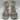 Women’s Mix No. 6 Aliciana2 Sandal Color Gold open toe Size 9M Mix No. 6