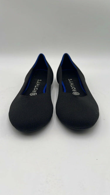 Rothy's Women's The Flats Flats Slip-on Shoe Solid Black size 8.5 Rothy’s