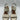 Valentino Garavani Rockstud slingback sandals ivory pebbled leather Size 38 Valentino