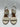 Valentino Garavani Rockstud slingback sandals ivory pebbled leather Size 38 Valentino