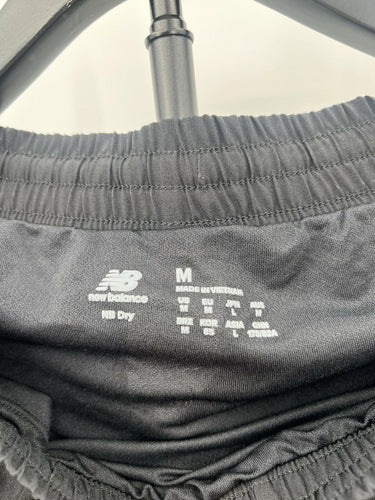 New Balance Shorts Mens M Black Running Athletic Shorts NB Dry Training Size M New Balance